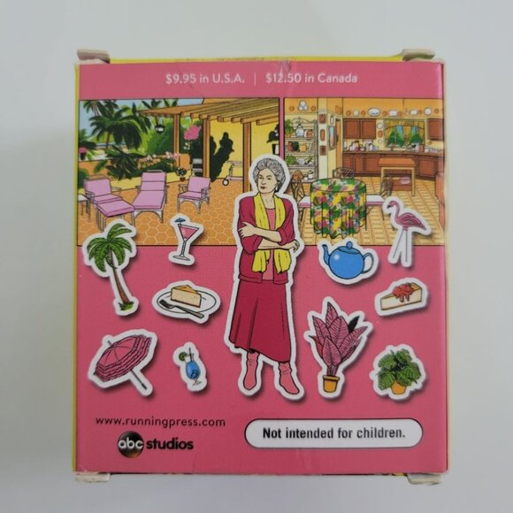 The Golden Girls Magnet Set Booklet Rose Sophia Dorothy Blanche Lanai Joke Quote - Picture 3 of 12